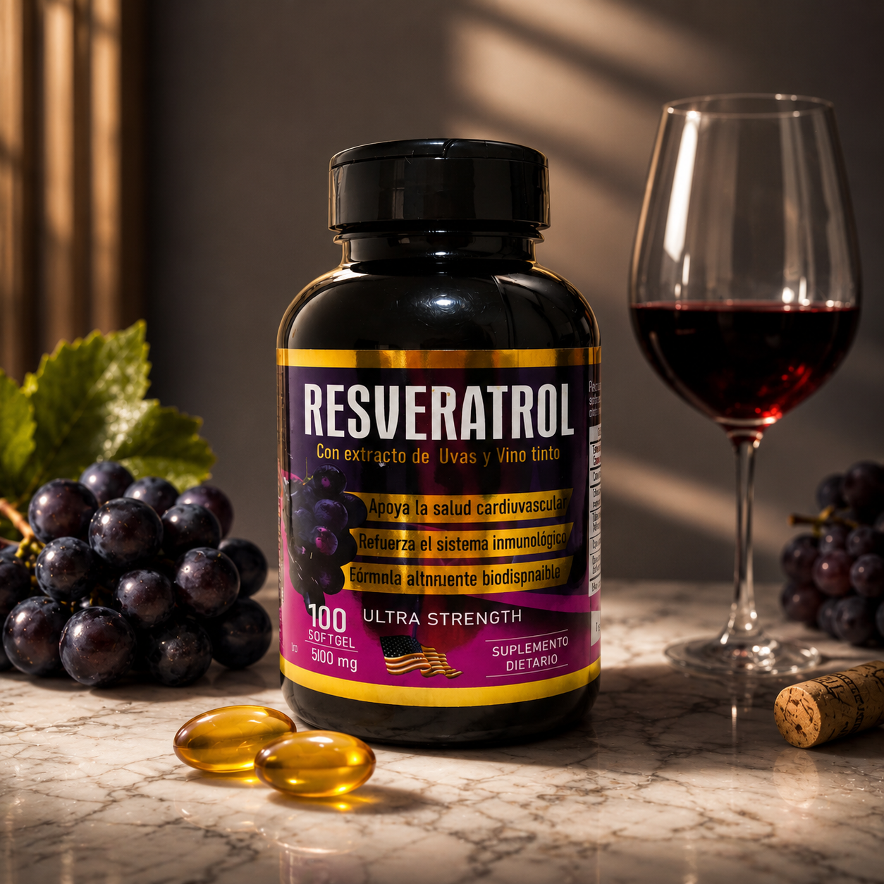 Resveratrol 100 Softgel
