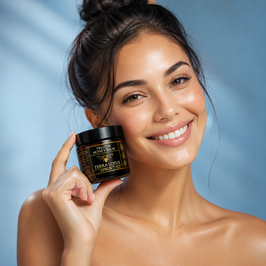 TERRA LOTUS HONEY BALM 60ML:Hidratación profunda y piel naturalmente suave.