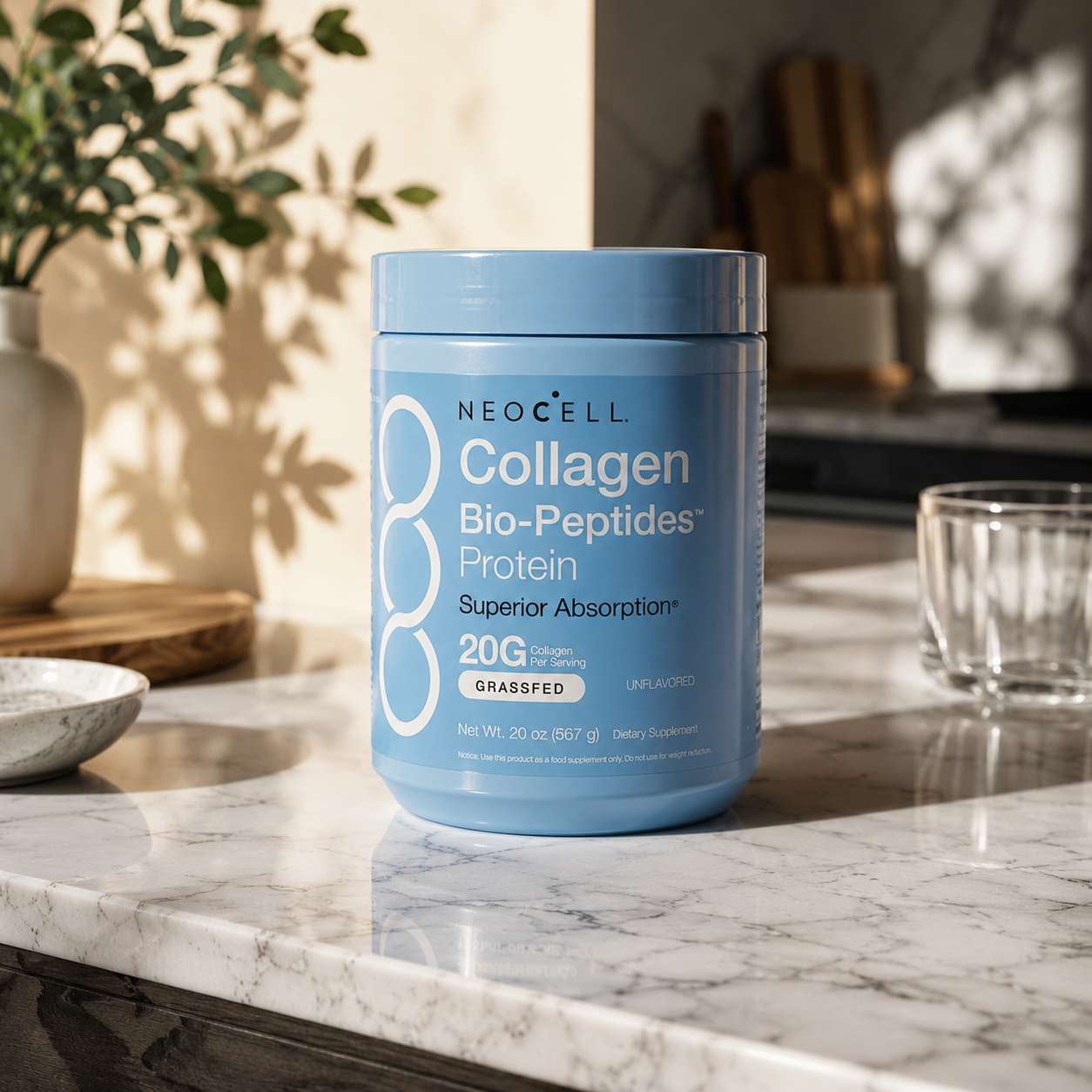 Neocell collagen más energia y beneficio diario.