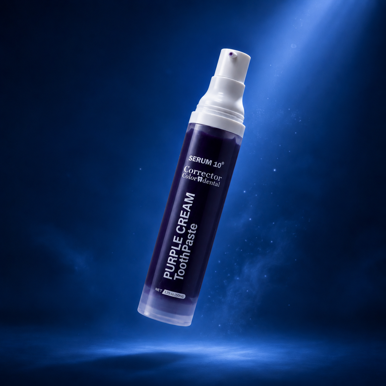 🦷 Corrector Dental Purple Cream: Neutraliza tonos amarillos al instante.